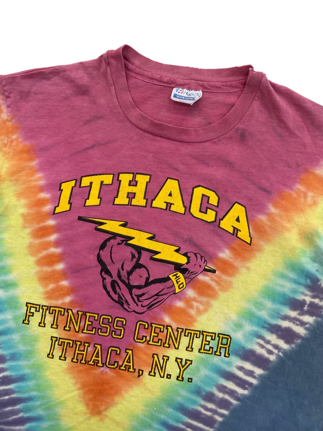 Hanes Ithaca NY Fitness Center T-shirt 상품이미지3