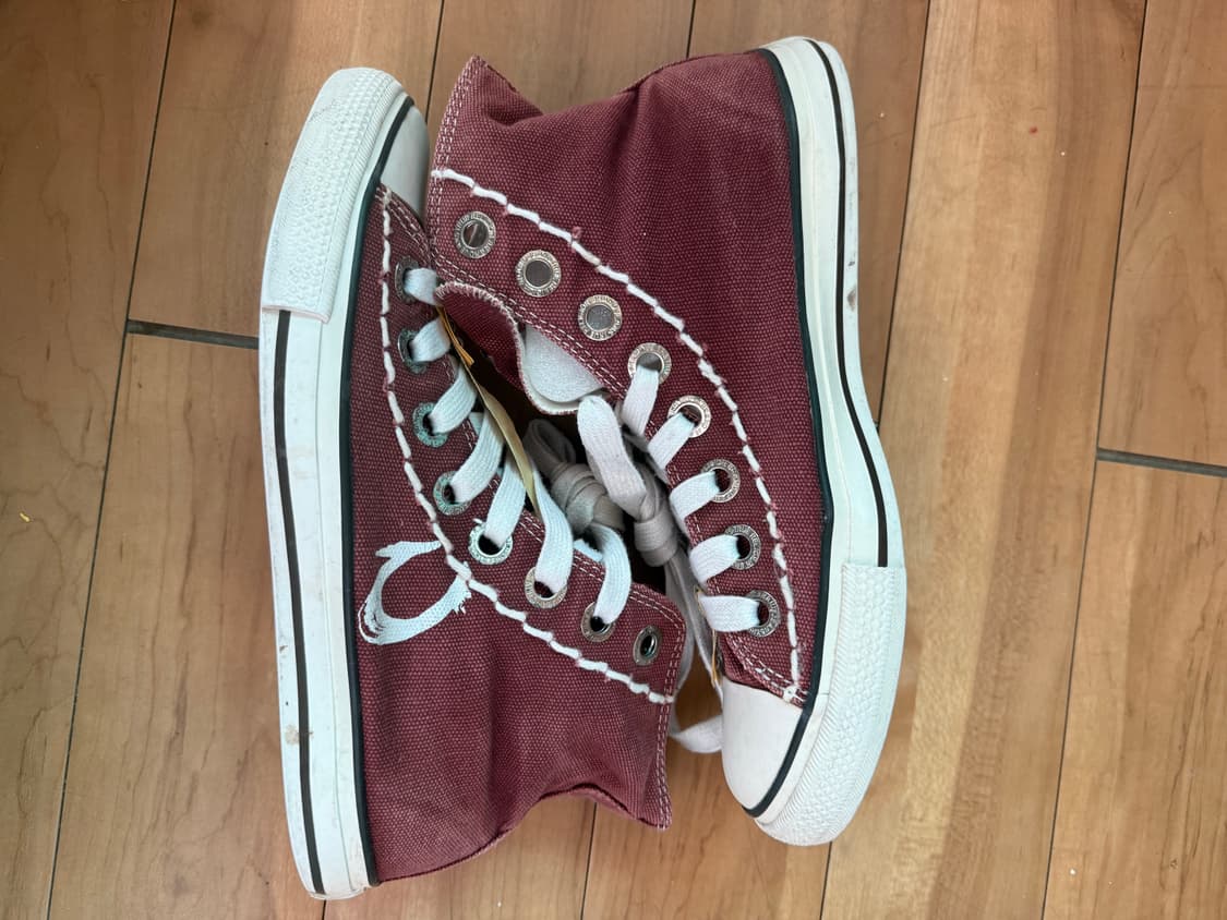 True Religion 하이탑 스니커즈 버건디 상품이미지2