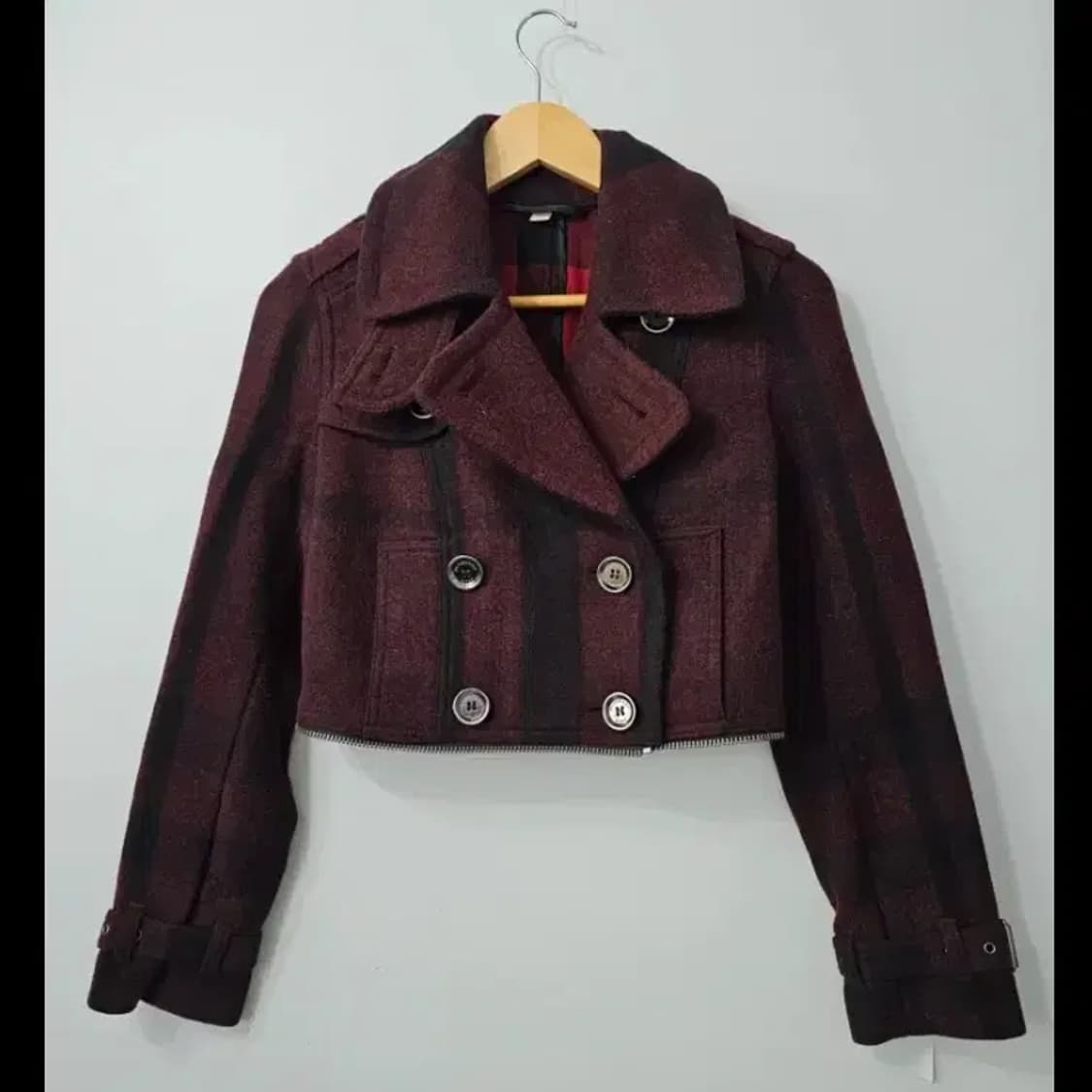 버버리 브릿 모직 자켓 코트 ~55반 상품이미지5