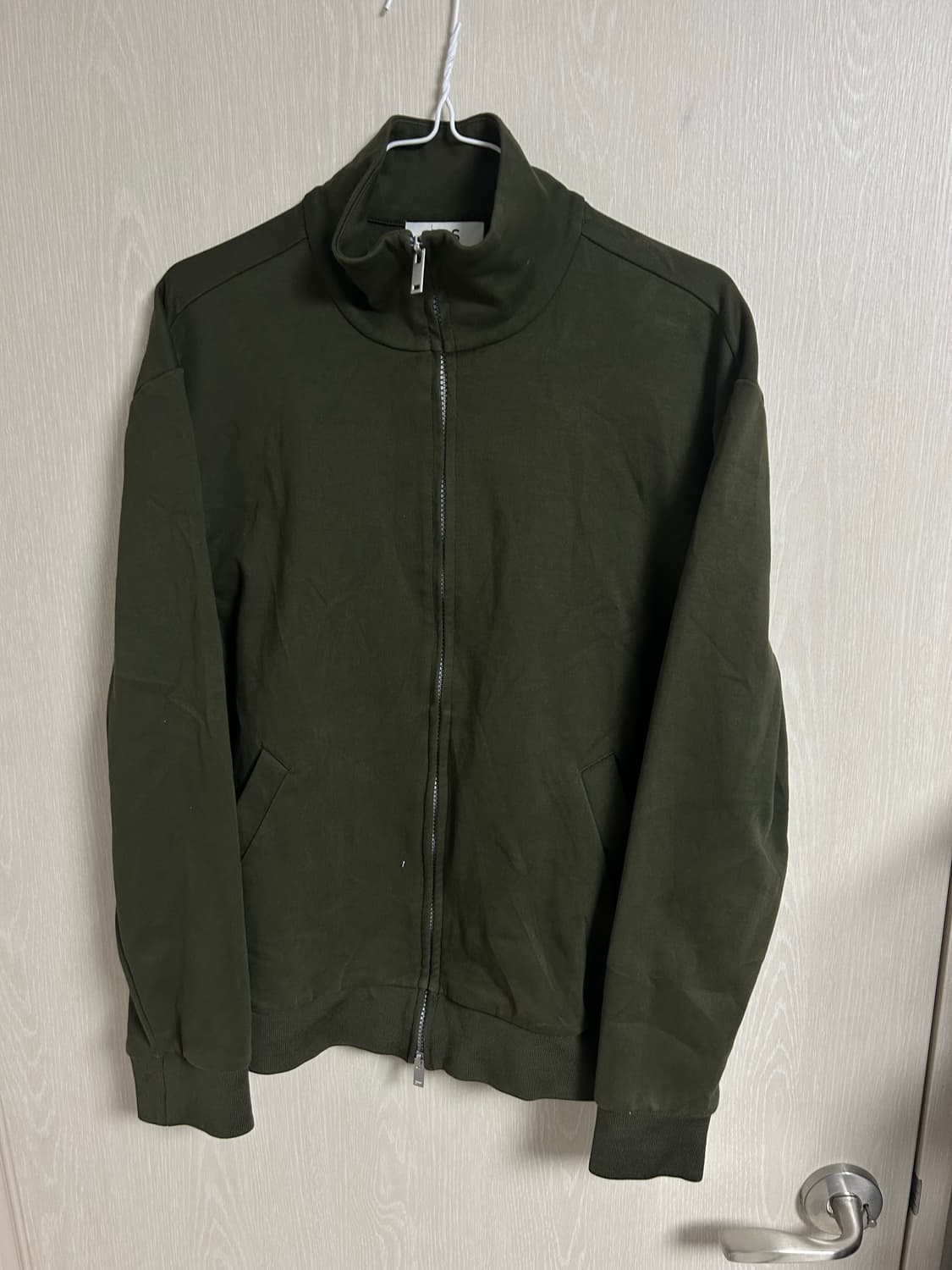 COS카키색 집업 S사이즈 팜 상품이미지1