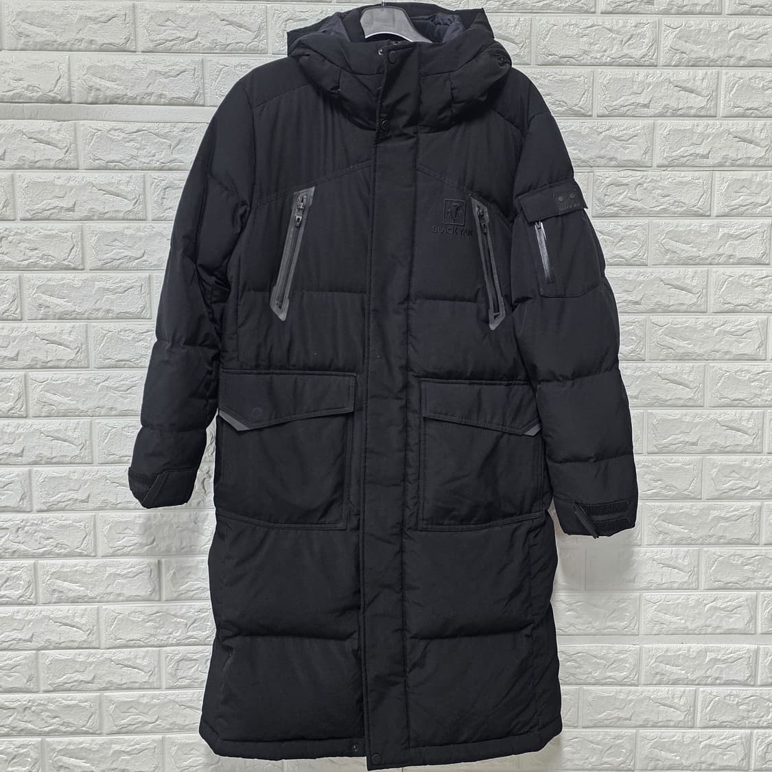 택포) 블랙야크 블랙 롱패딩 95 상품이미지1