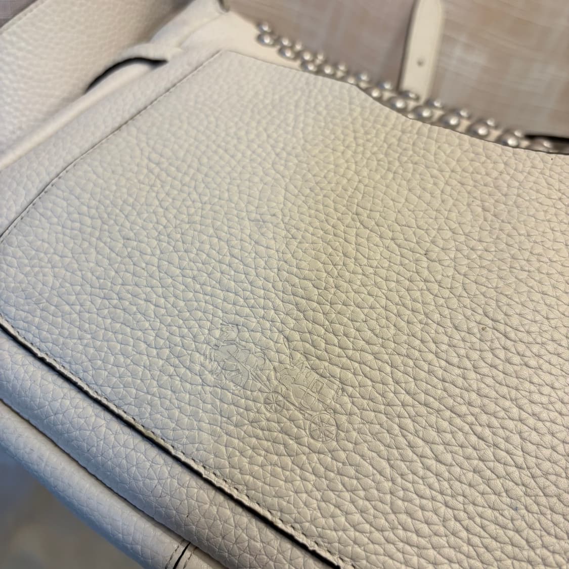 정품 코치 스터드 가죽 숄더백     상품이미지6