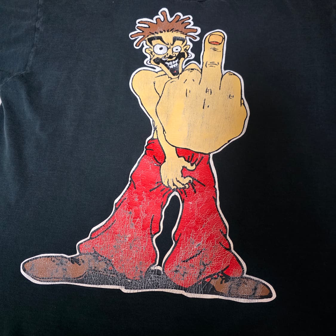 [XL] 90s ICP 미들핑거 빈티지 밴드티 랩티 ver. 숏 상품이미지2