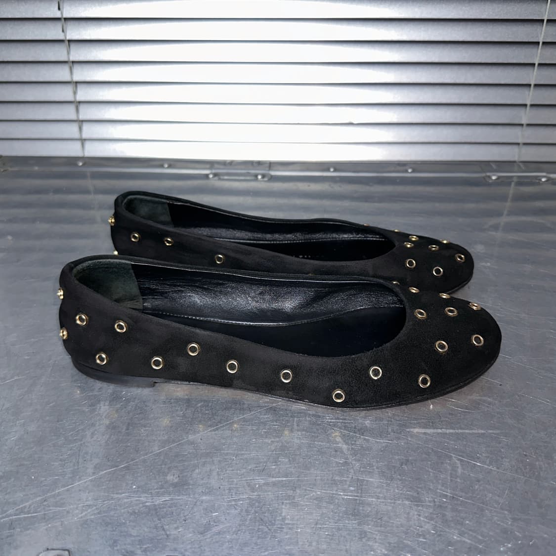 00s 쥬세페 자노티 스웨이드 발레 플랫 상품이미지5