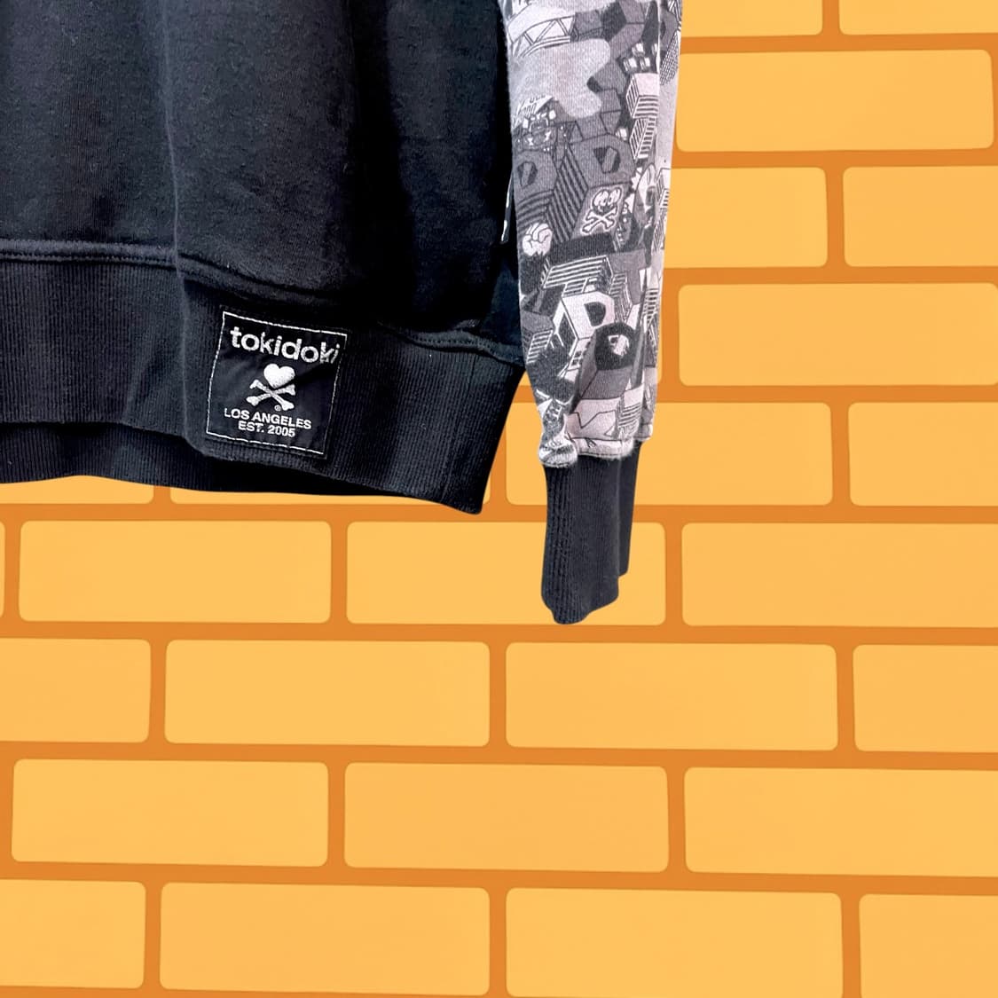 토키도키 그래픽 카모 후드 티셔츠 (L) 상품이미지3