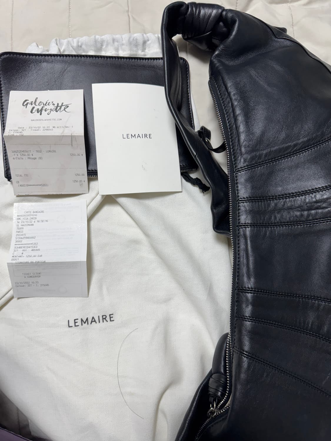 르메르 범백 라지 블랙 상품이미지1