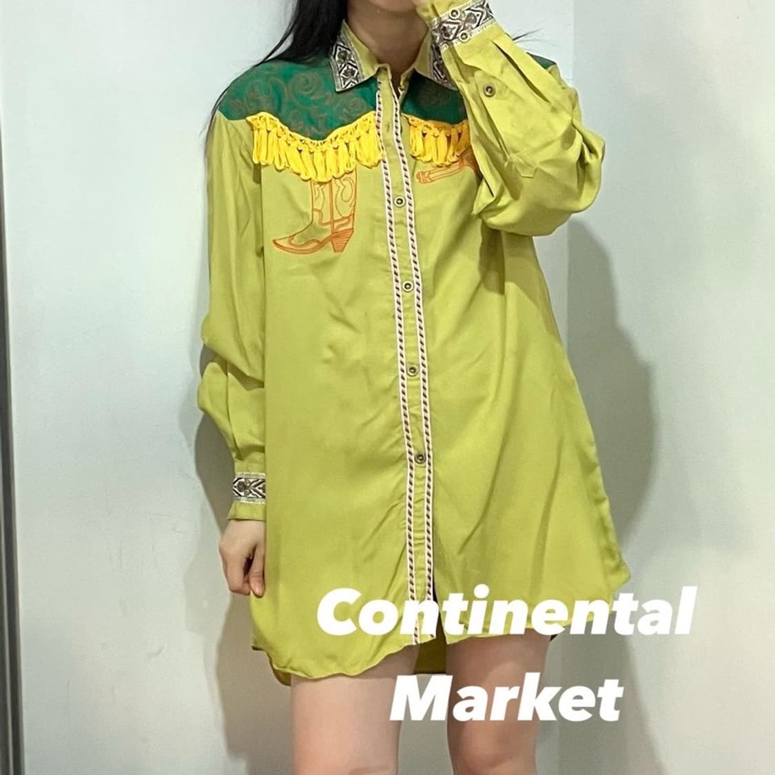 콘티넨탈 마켓 에스닉 셔츠 상품이미지1