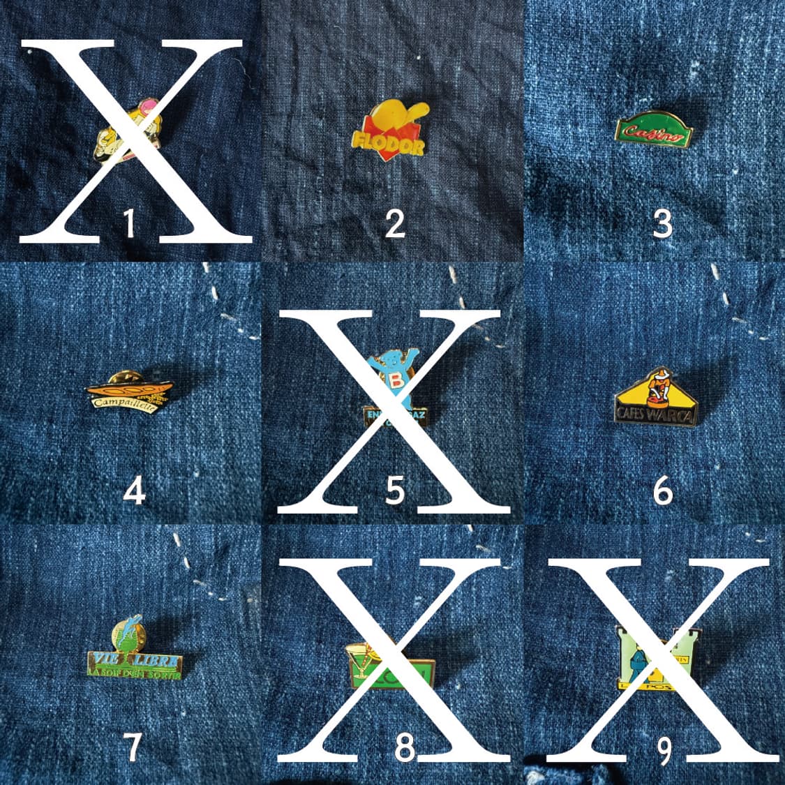 빈티지 핀 뱃지 상품이미지1