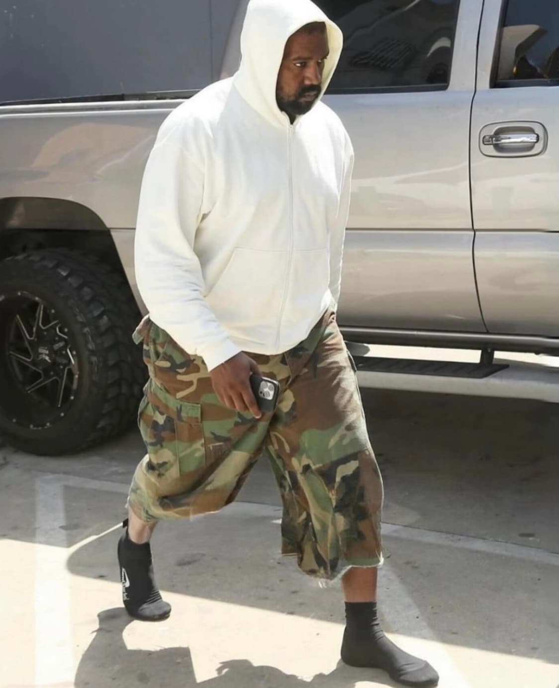 90s USA 러셀 빈티지 후드 화이트 XXL 상품이미지1