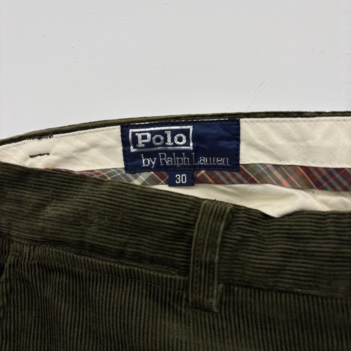 폴로 랄프로렌 브라운 코듀로이 바지 남30 상품이미지3