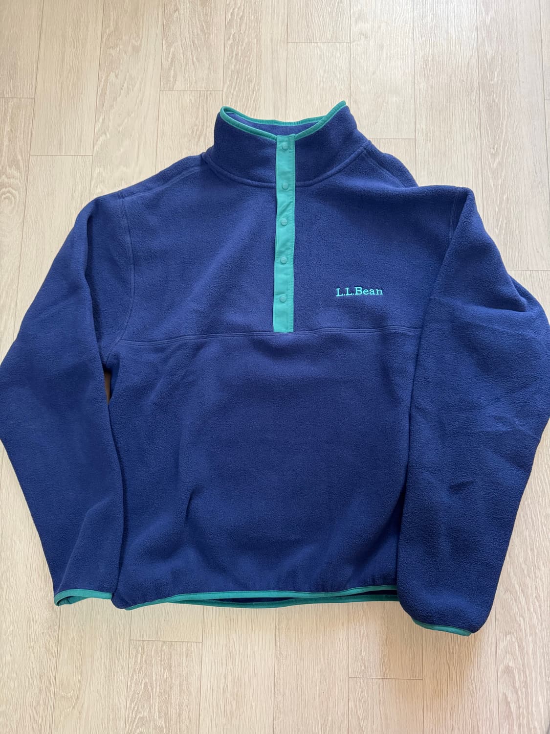 25fw LLBean 엘엘빈 스냅버튼 플리스 풀오버 M 상품이미지1