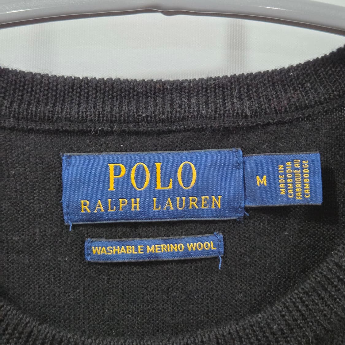 폴로랄프로렌 메리노울 니트 M 상품이미지3