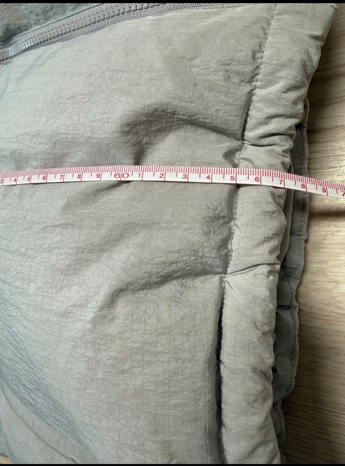 엄브로 라이트 그레이 패딩 100 상품이미지3