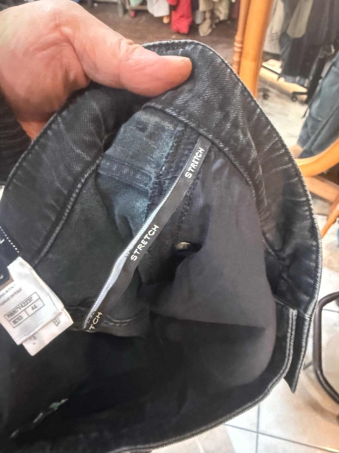 44/32 정품 샤넬 블랙 스키니진 팝니다 상품이미지6