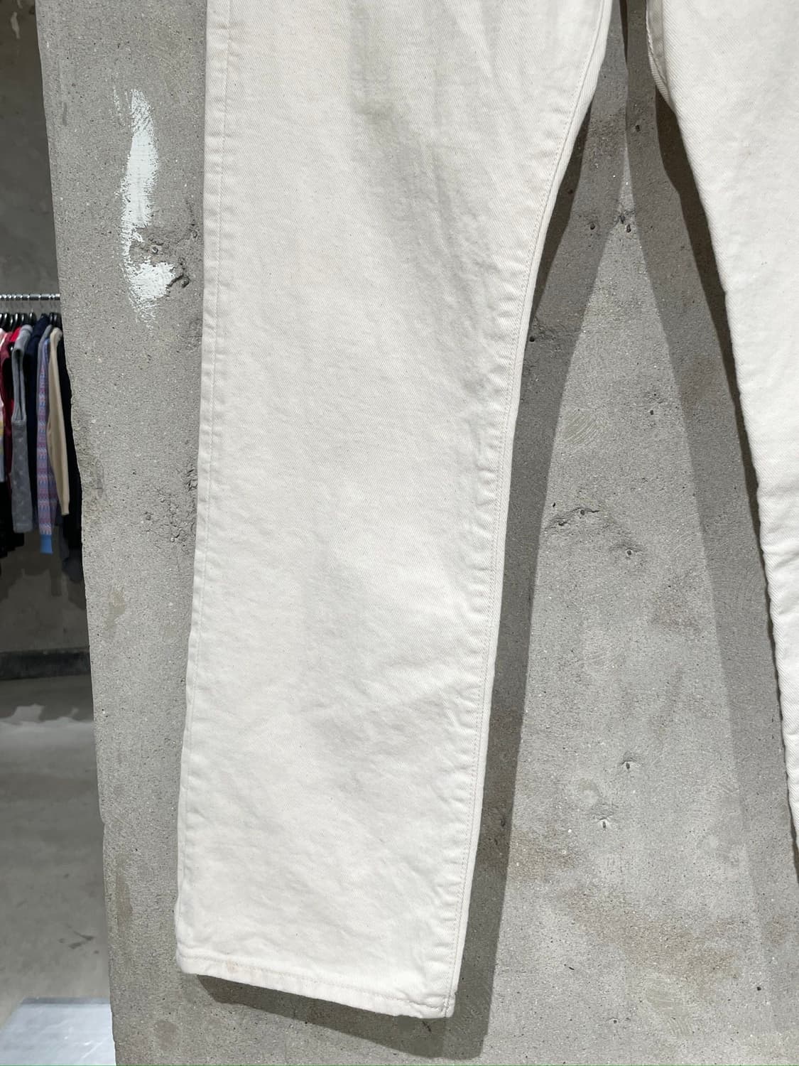 폴로 랄프로렌 아이보리 나오미 글래스 데님 팬츠 상품이미지3