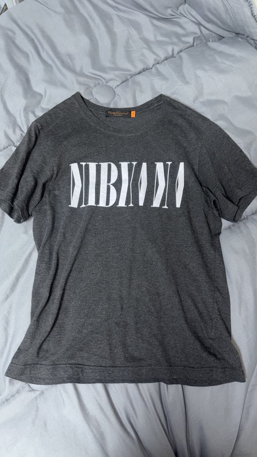 언더커버 07ss Nirvana 너바나 반팔 티셔츠 상품이미지1