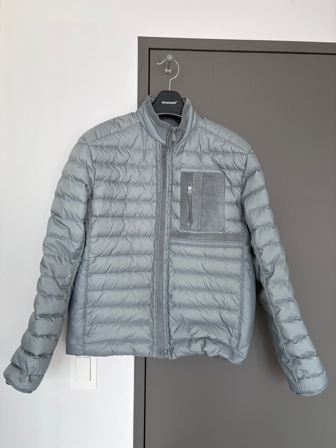 [m] xlim 엑슬림 ep8 02 다운 자켓 그레이 상품이미지2