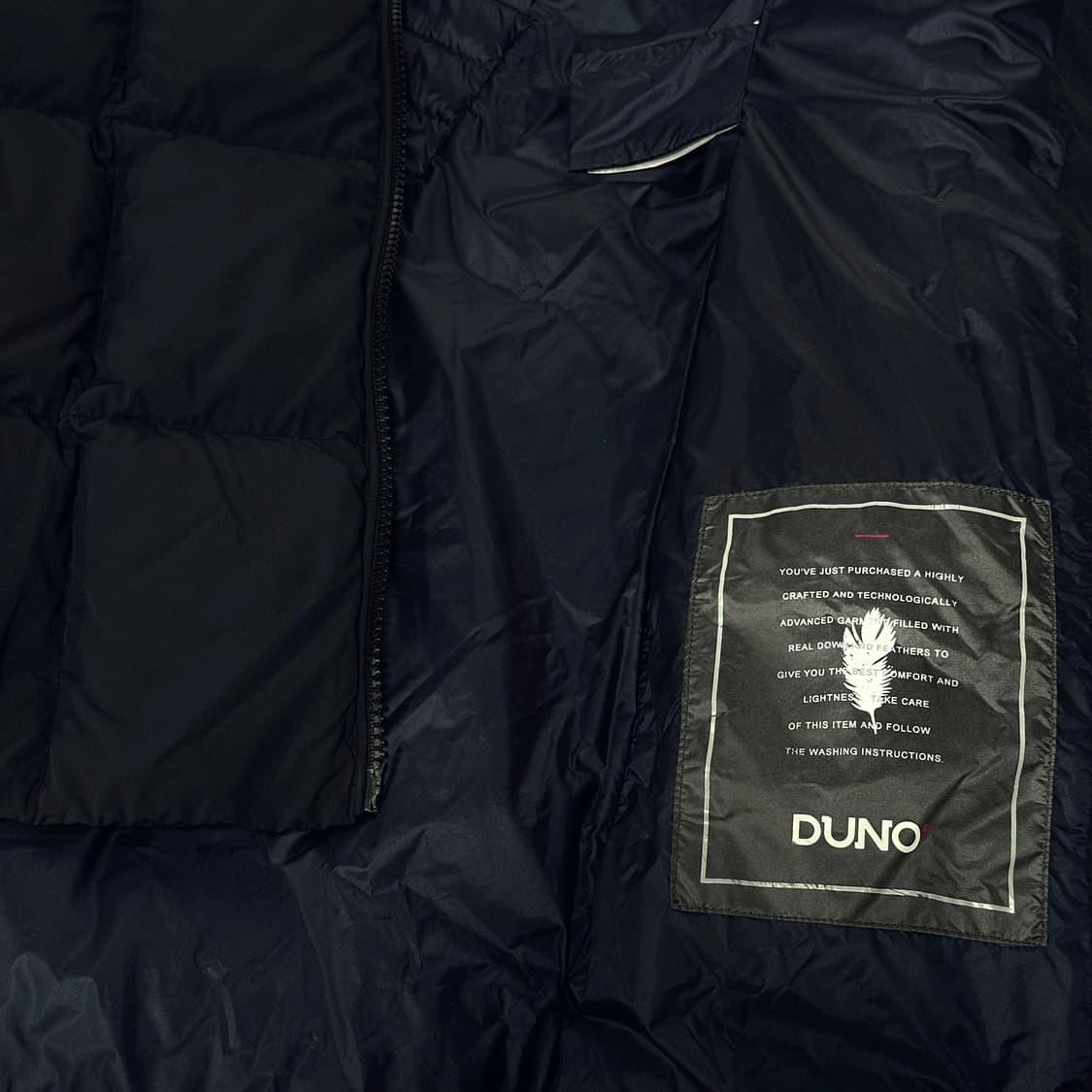 두노 DUNO 다운 경량 패딩 (NAVY) 상품이미지3