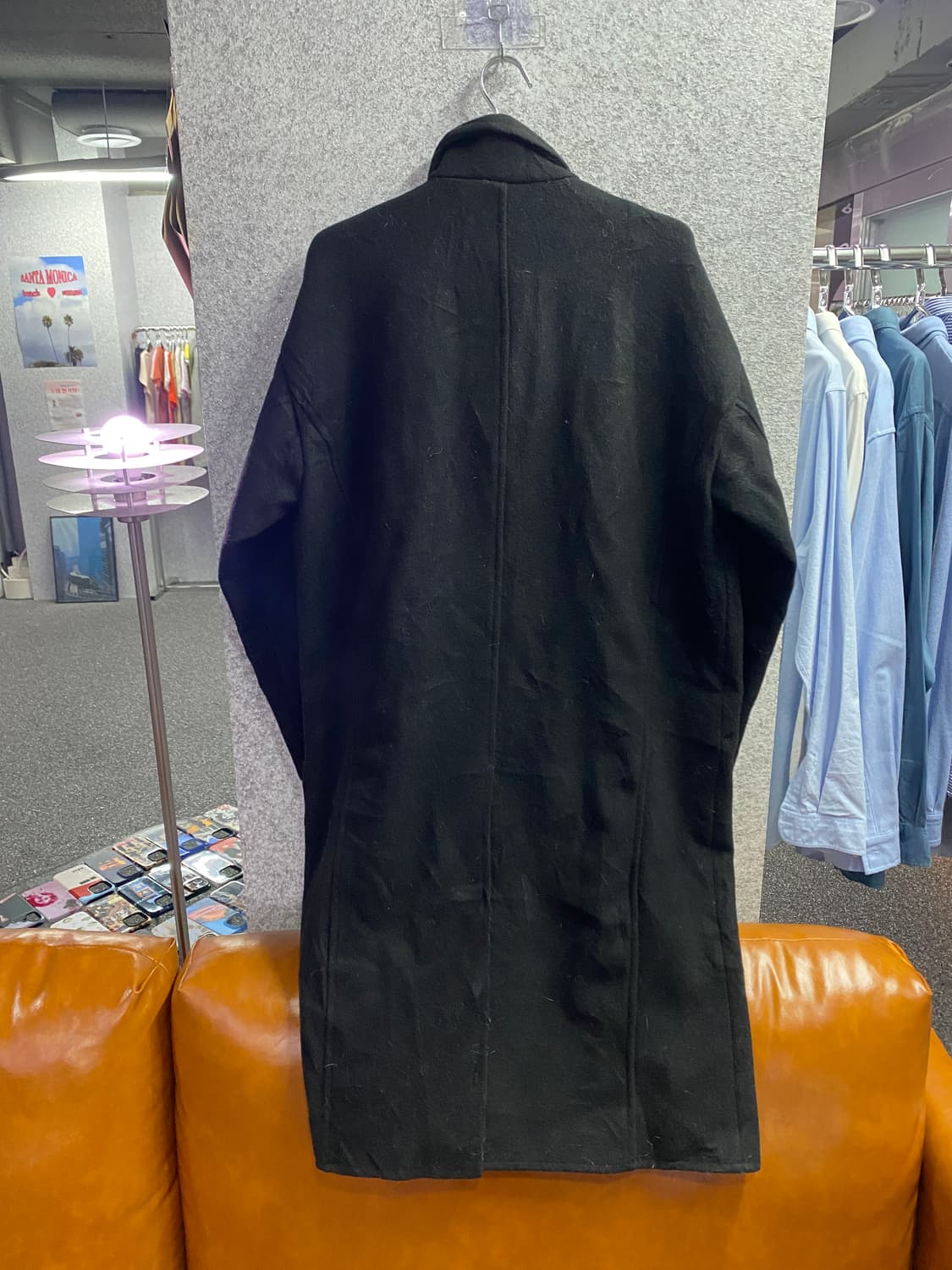 라퍼지스토어 블랙 코트 B2977 상품이미지3