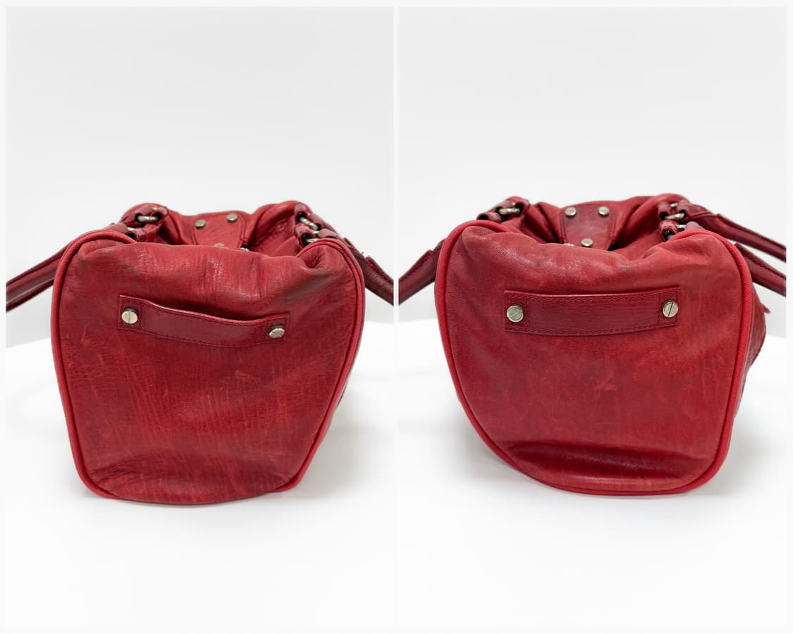 발렌시아가 휘슬 레더 백 상품이미지5