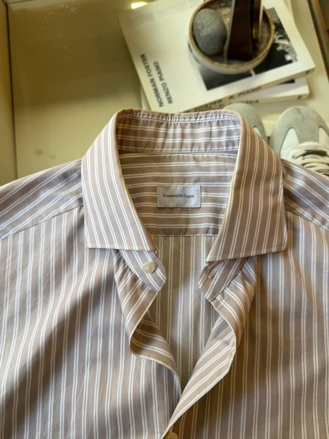 에르메네질도 제냐 드레스 셔츠 100 상품이미지10