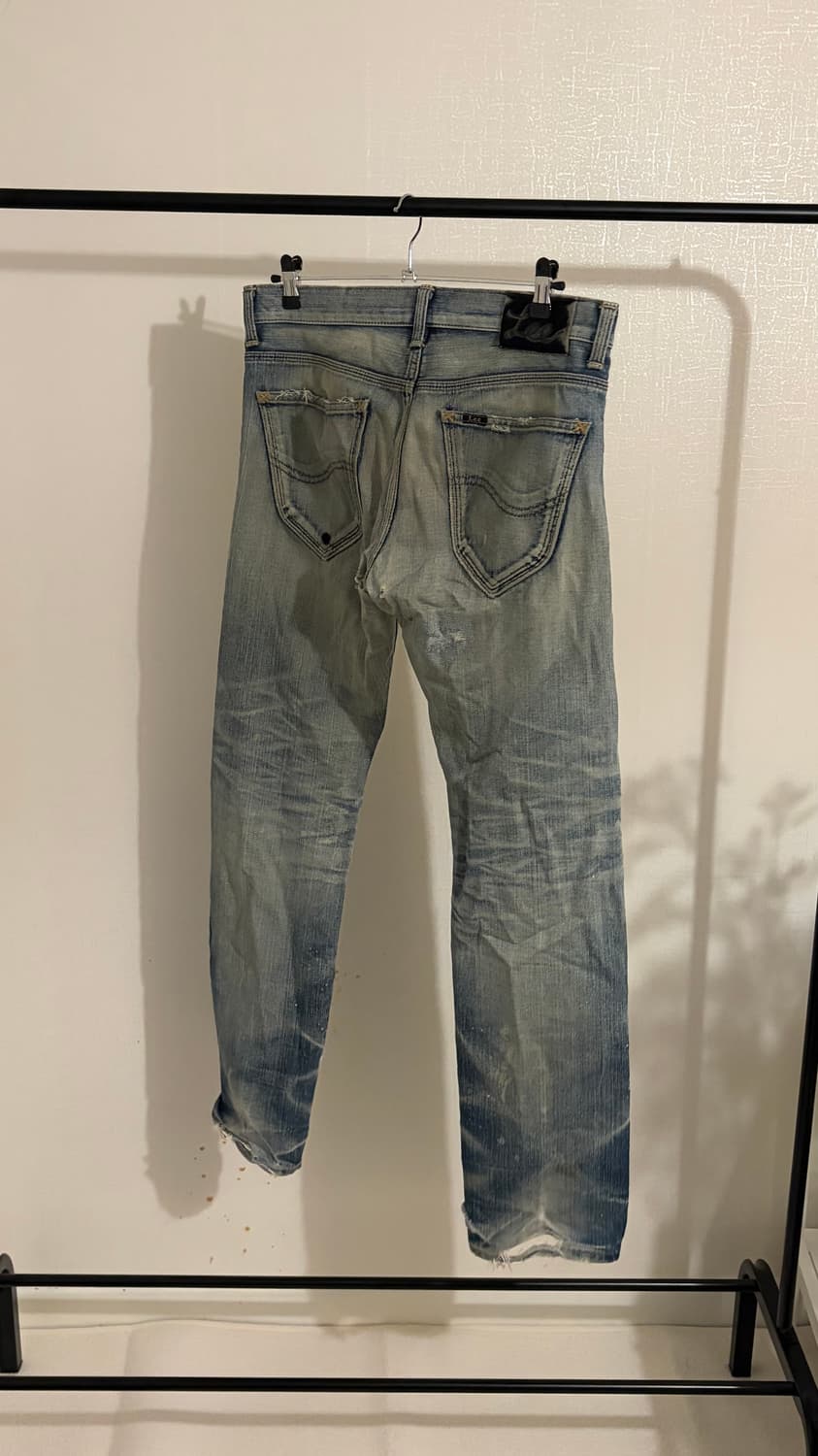 Kurt Cobain Distressed Grunge Lee Jeans  상품이미지3