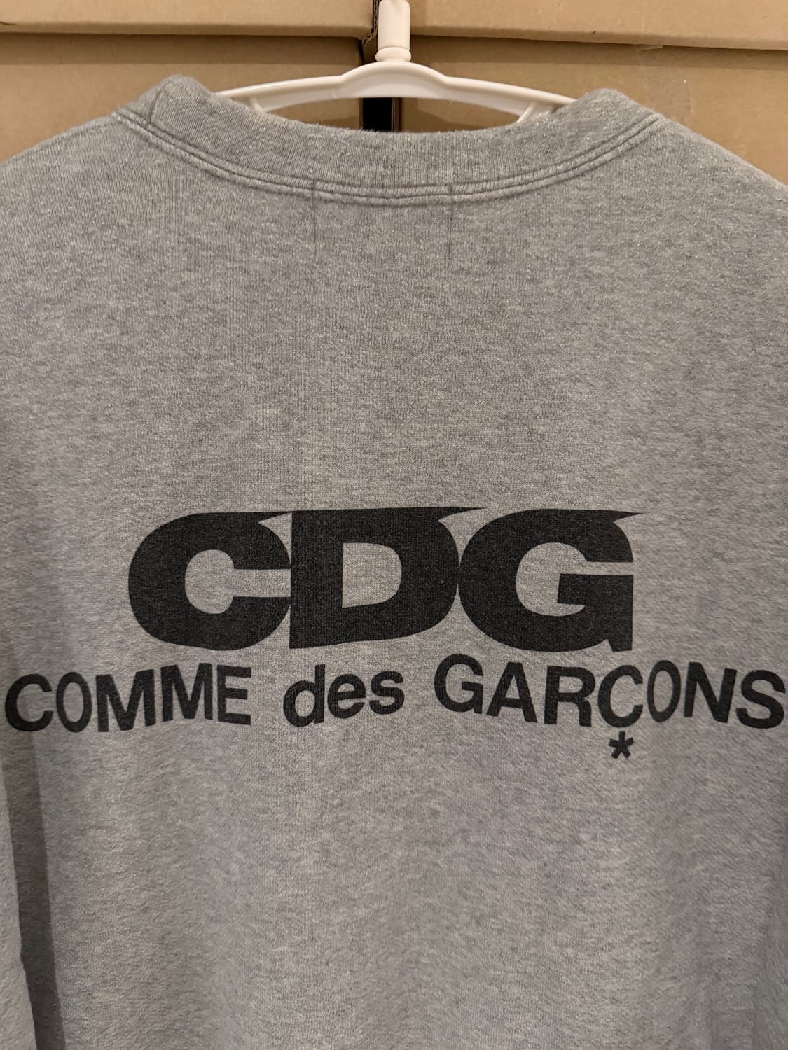 [정품-S] 꼼데가르송 CDG Oversized Sweatshirt Gr 상품이미지2