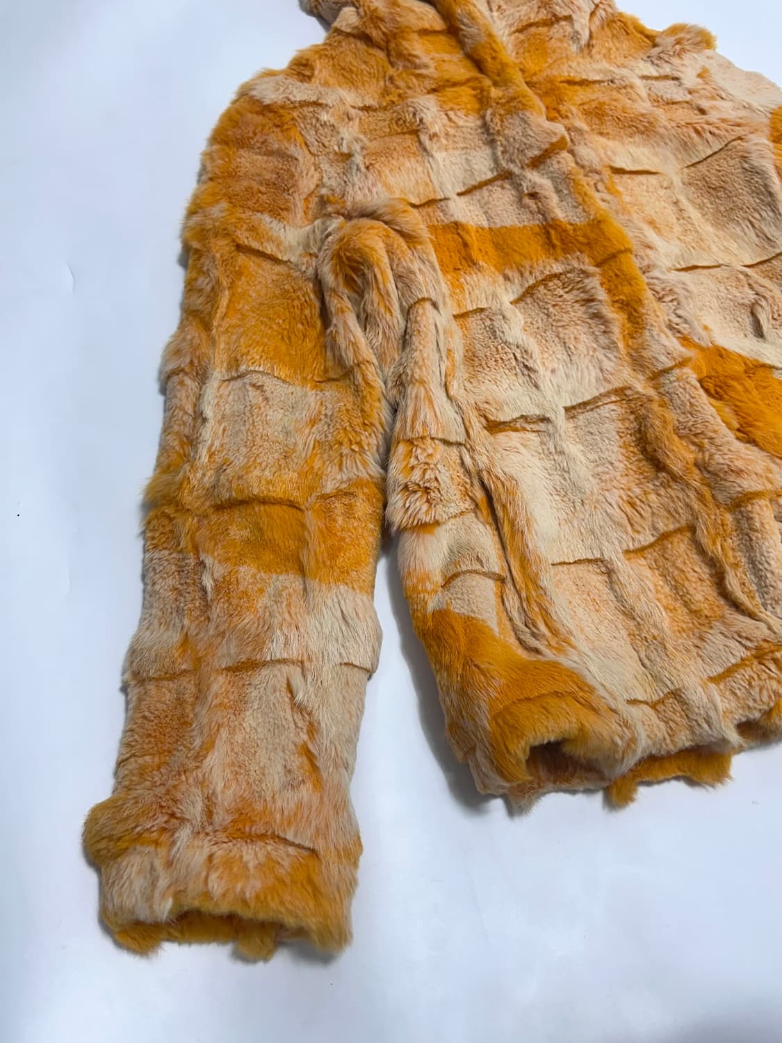 렉스 후드 퍼자켓 토끼털 모피 자켓 상품이미지3