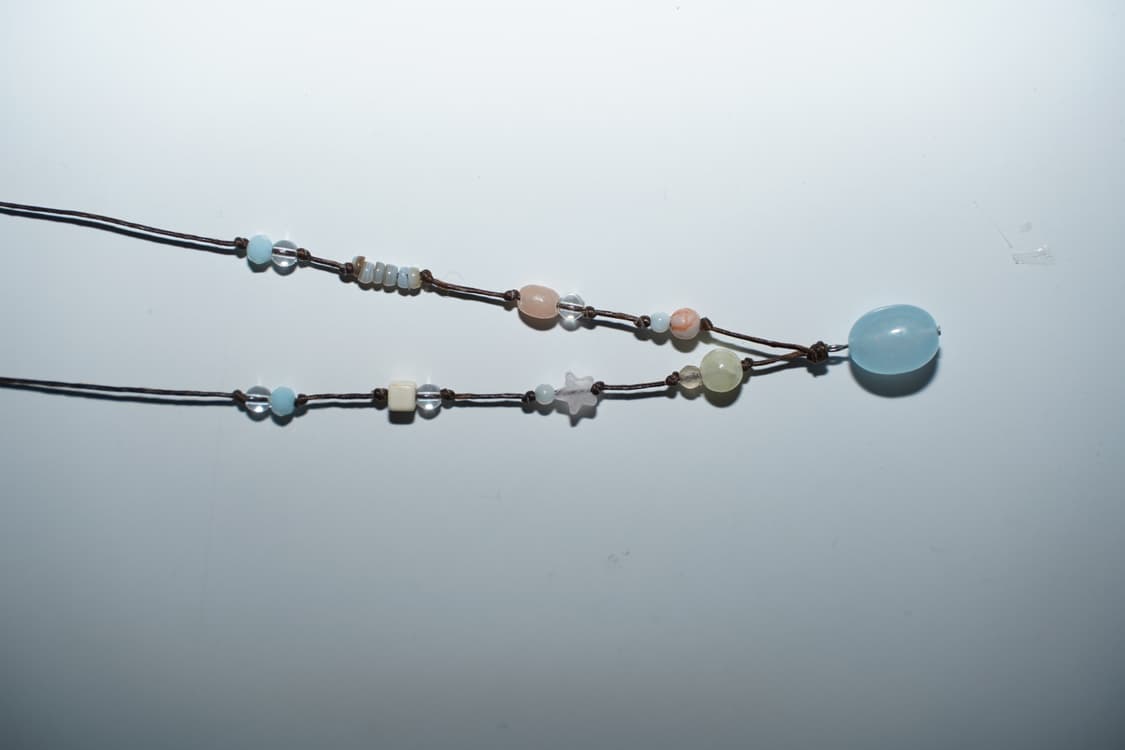 Dongle blue star necklace 비즈 목걸이 상품이미지3