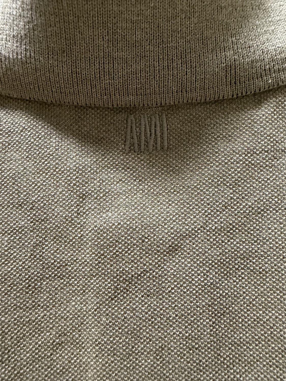 아미 폴로셔츠 세이지 55-66 상품이미지6