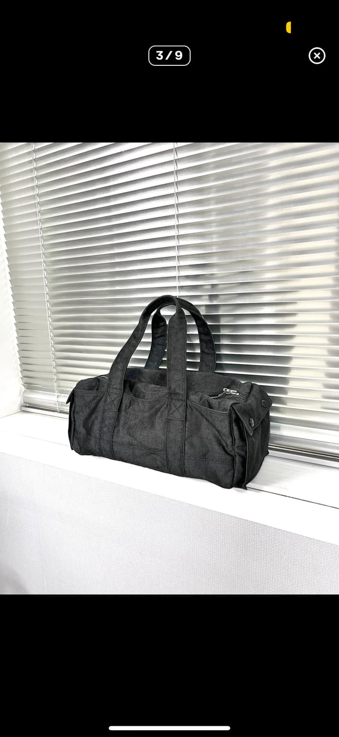 PORTER SMOKY - BOSTON BAG L (Black) 상품이미지2