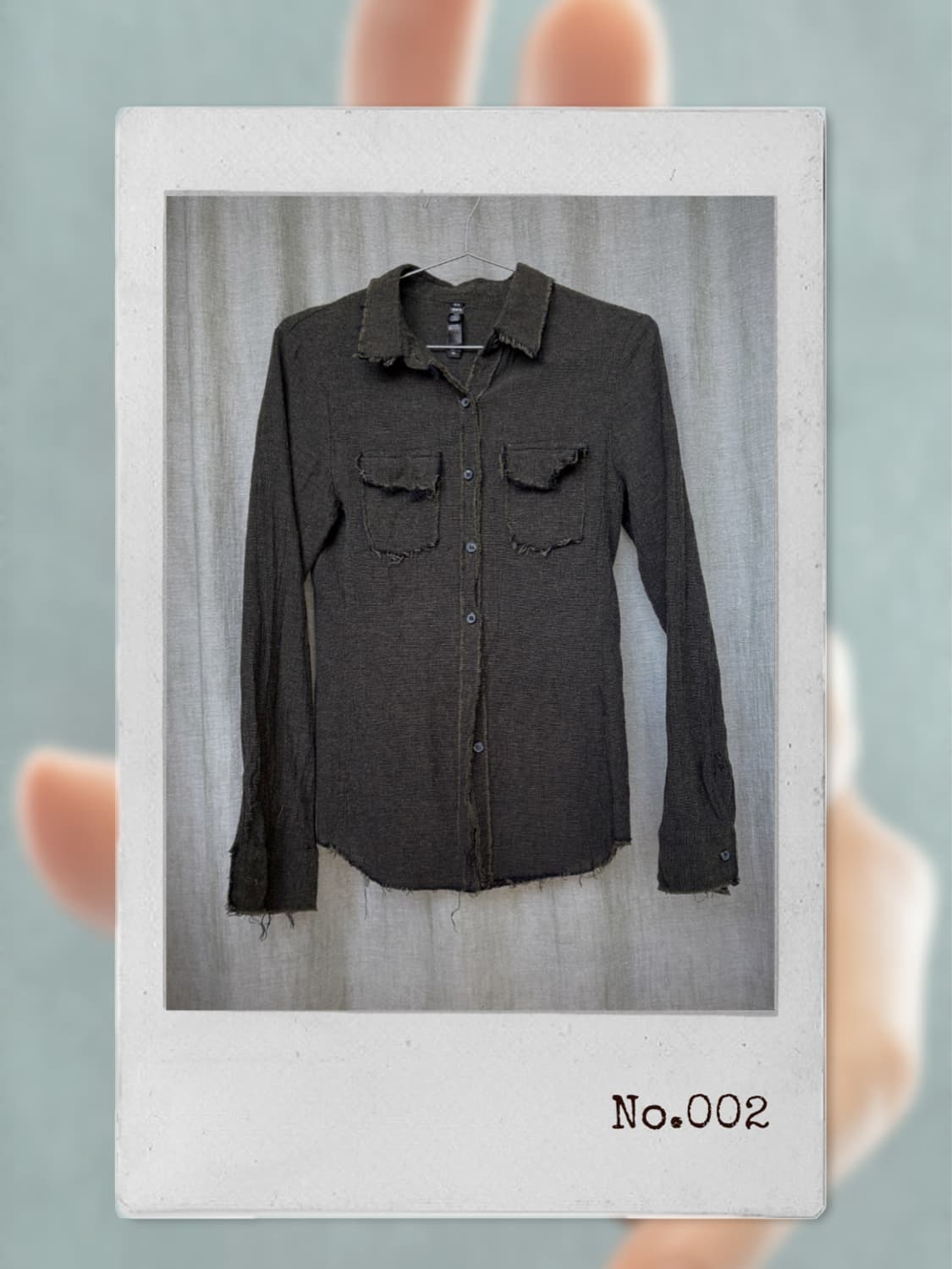 Dark distressed shirt 상품이미지1