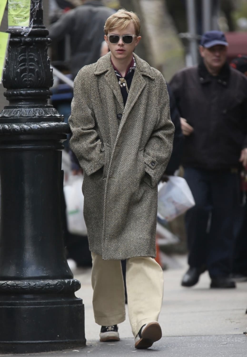 버버리 아이리쉬 도네갈 트위드 발마칸 코트 54 Reg 상품이미지8