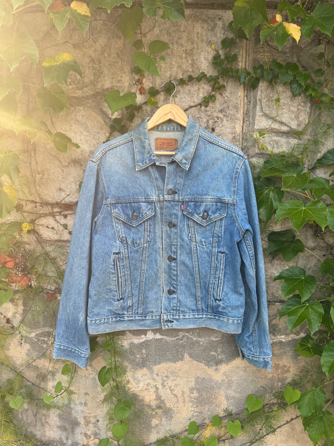80s levis 리바이스 3rd usa made 데님 트러커 자켓 상품이미지1