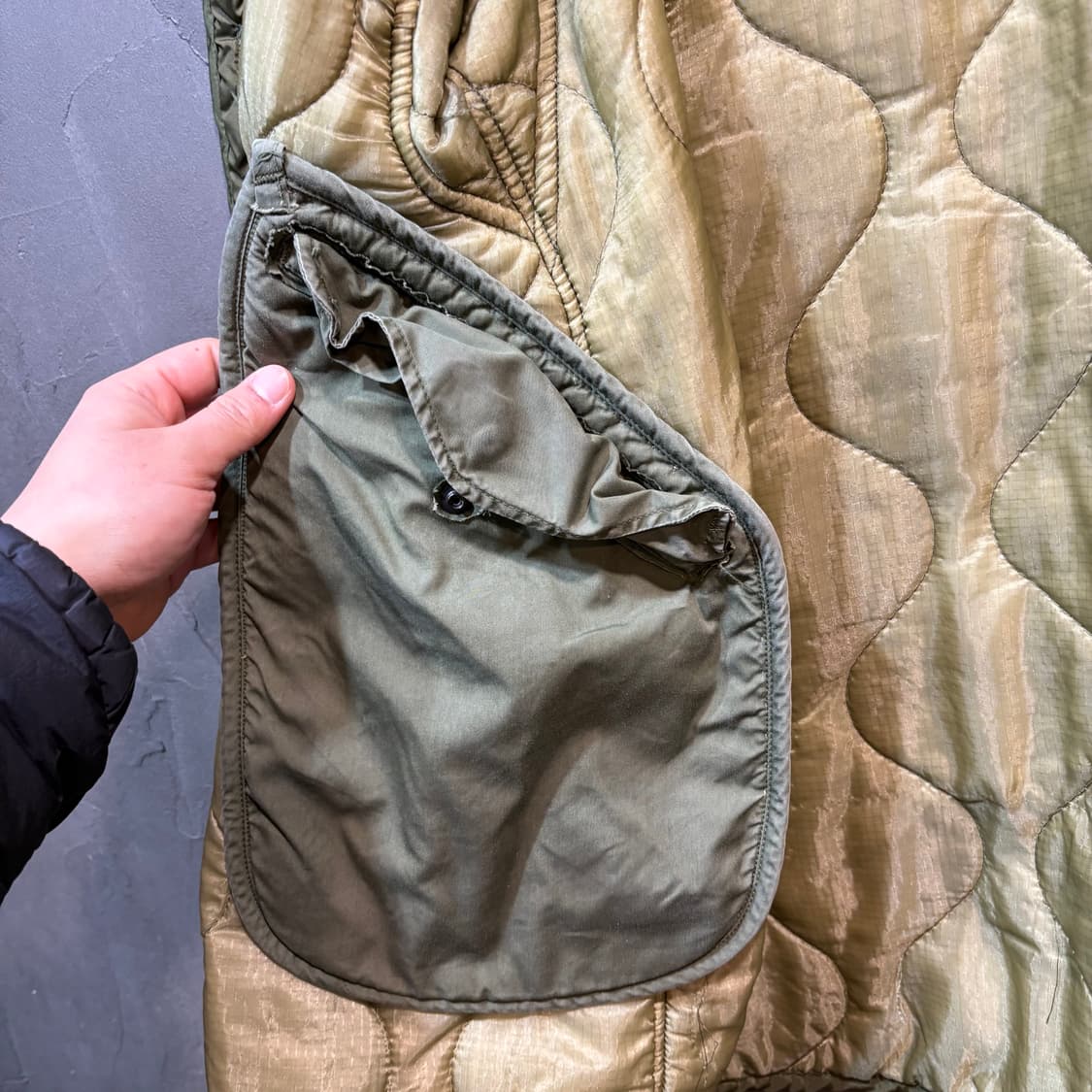 [M] US ARMY 미군 M-65 개파카 내피 상품이미지2