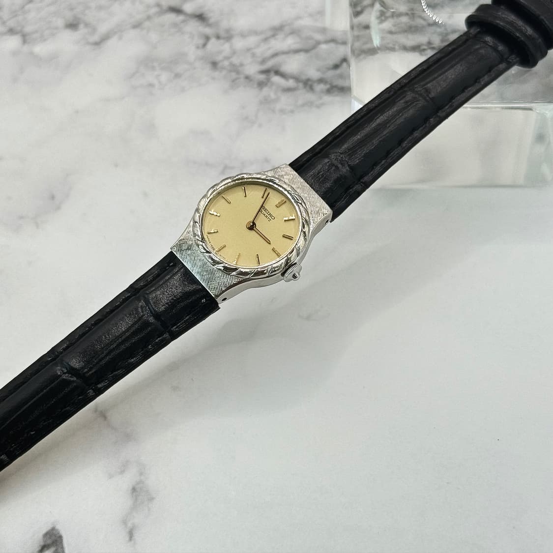 70s80s 빈티지 세이코 텍스처 베젤 워치 상품이미지5