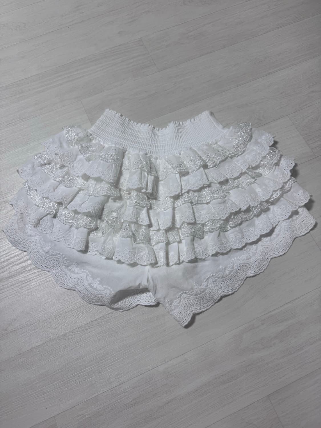 러프넥 튜튜 스커트 상품이미지2