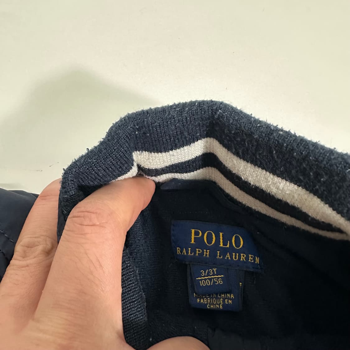 3T 폴로키즈 랄프로렌 네이비 폴리자켓 상품이미지4