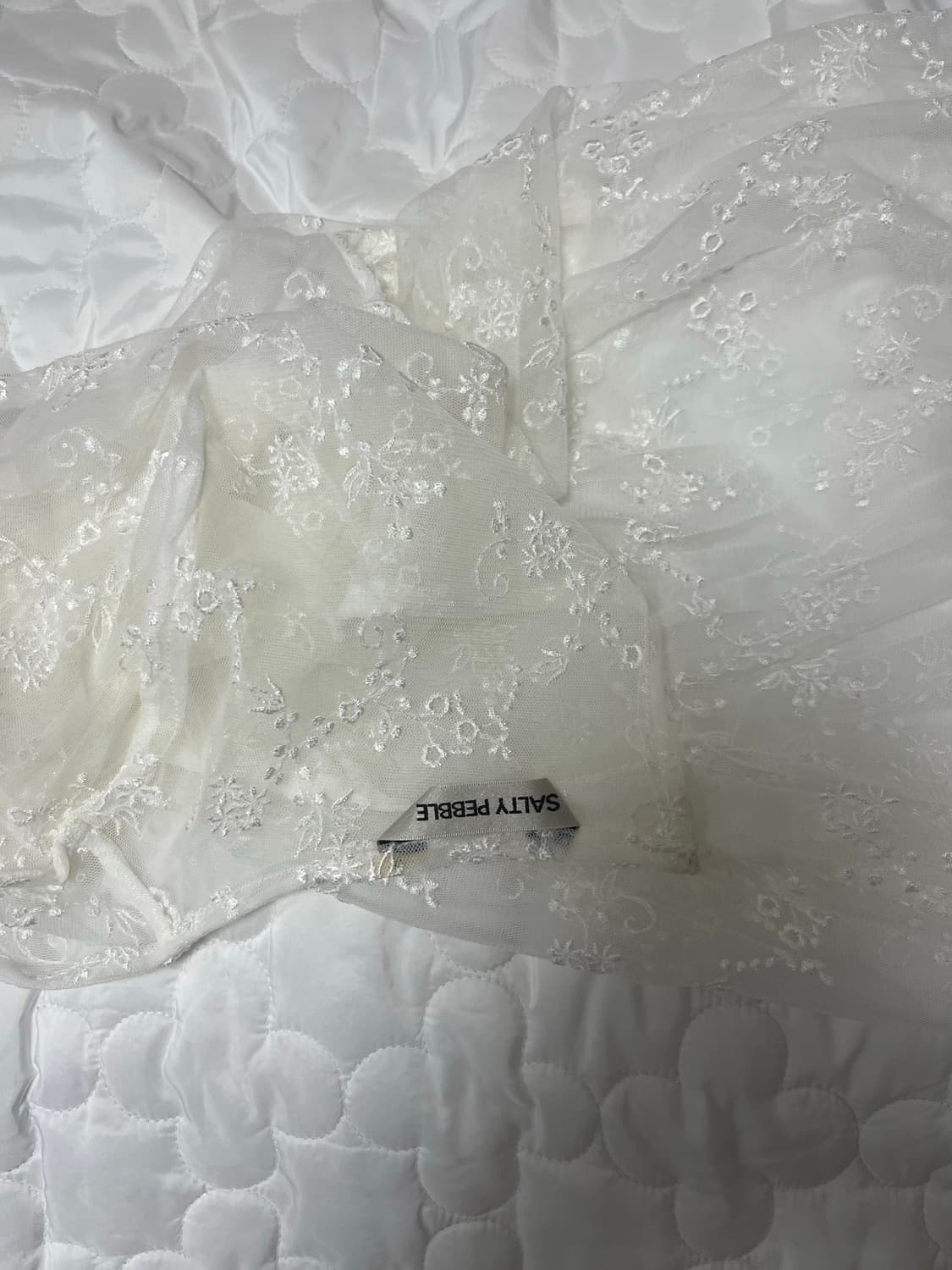 Salty pebble lace dress 상품이미지2