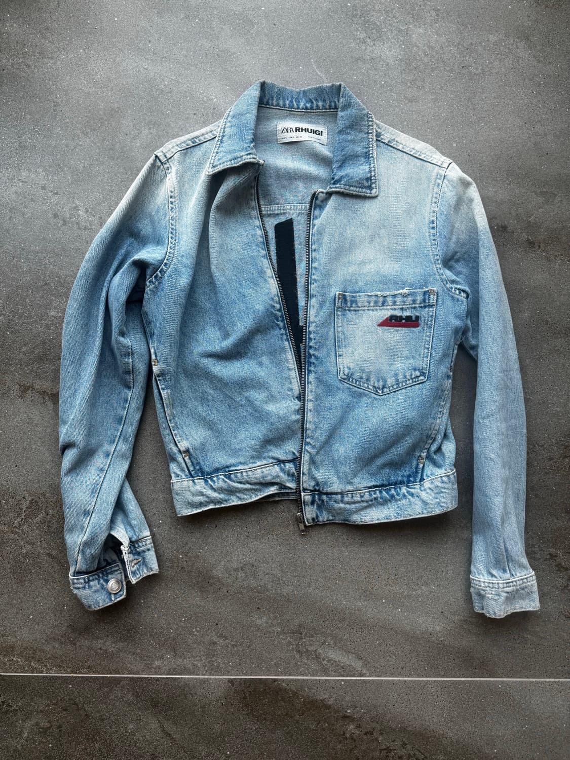 ZARA X RHUIGI 콜라보 청자켓 S 상품이미지2