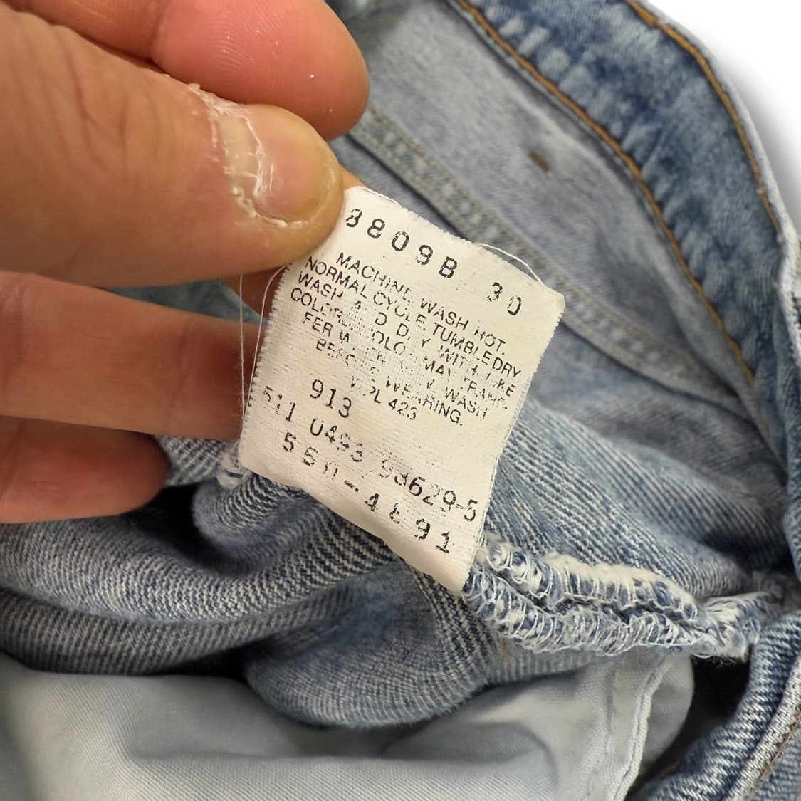usa 리바이스 550 데님팬츠 r1837 상품이미지9