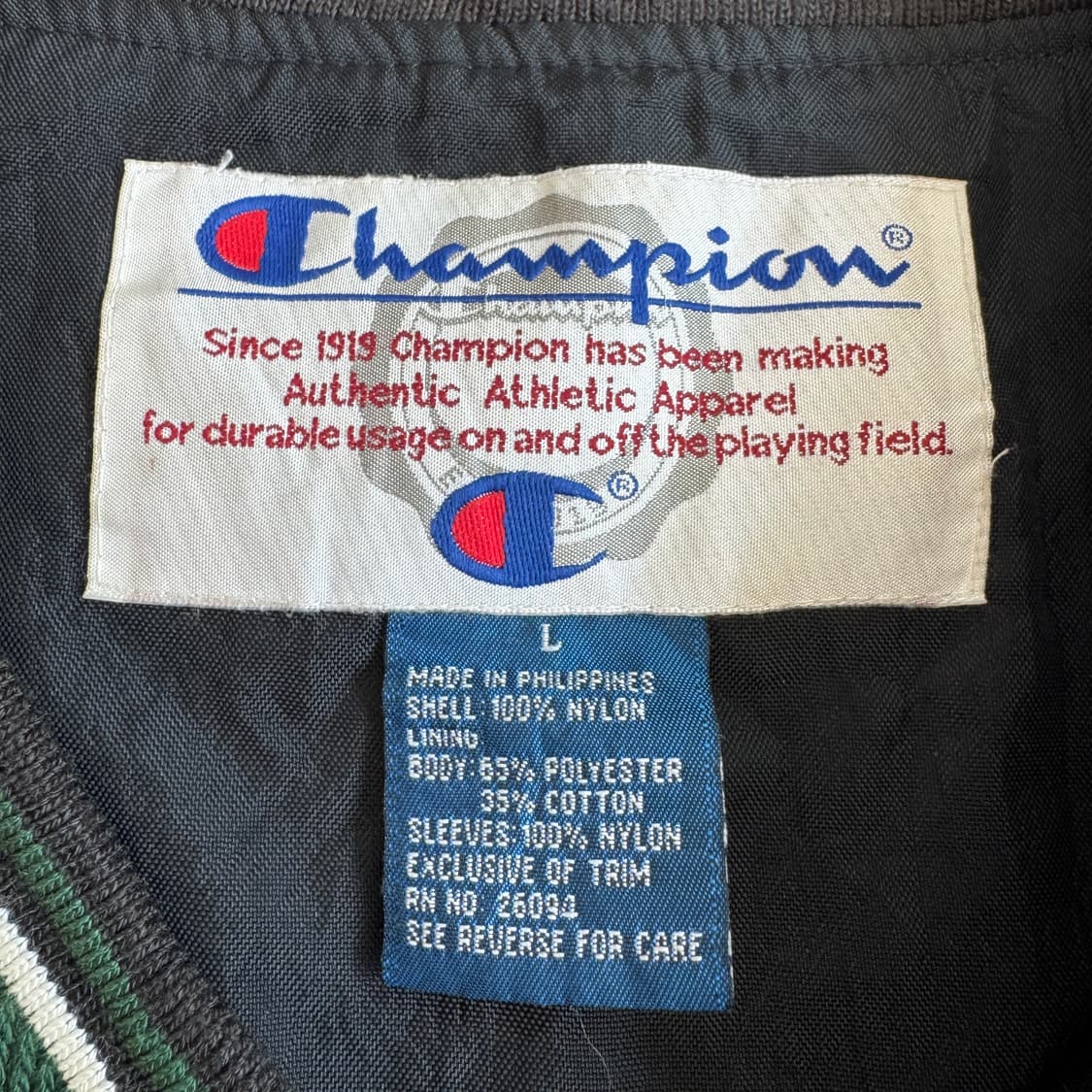 챔피온 00s 콘코르디아 베이스볼 웜업 바람막이 자켓 상품이미지8