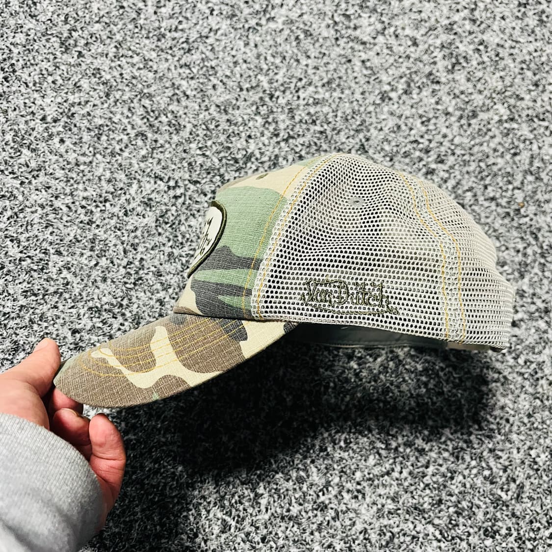 본더치 카모 매쉬 볼캡  상품이미지2