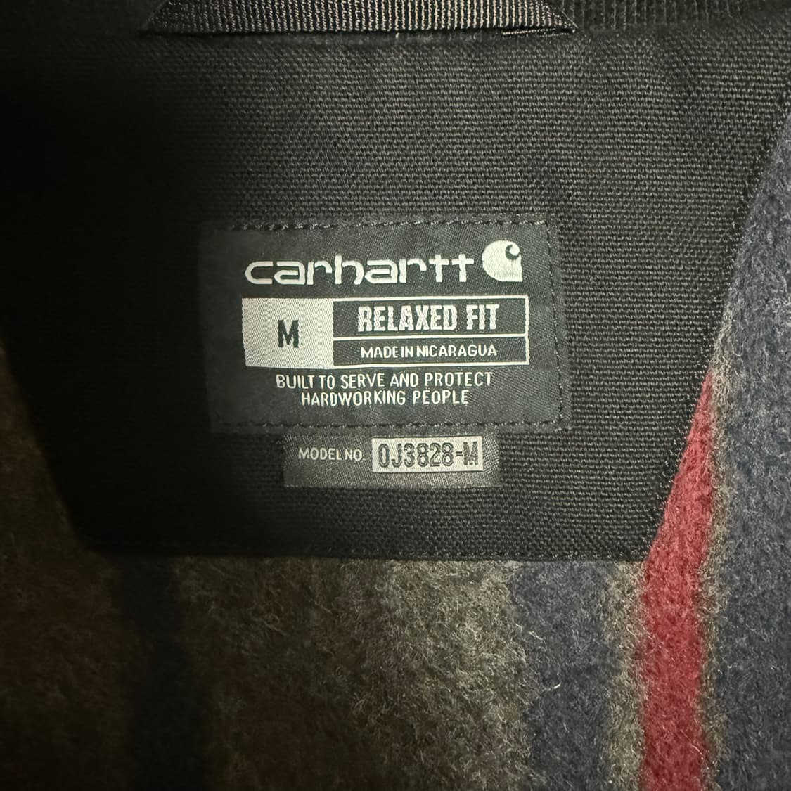 칼하트 디트로이트 자켓 블랙 상품이미지3