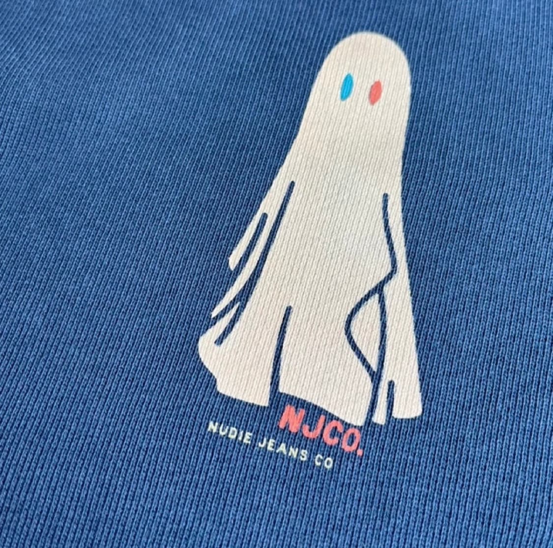 누디진 nudie jeans 고스트 맨투맨  XL새제품 (와이드핏) 상품이미지6