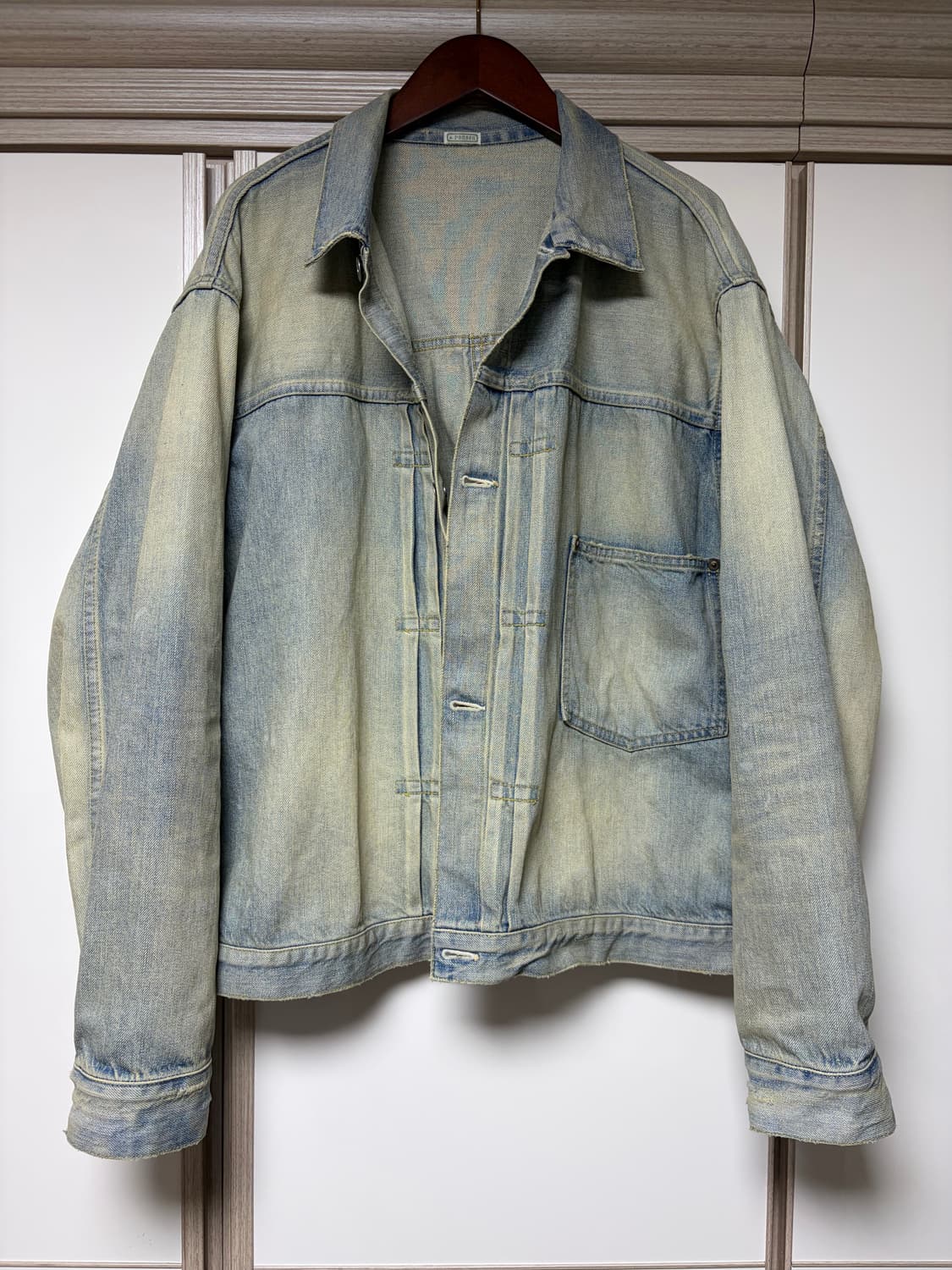 [46] A.presse 아프레쎄 25ss 블리치 1세대 자켓 상품이미지1