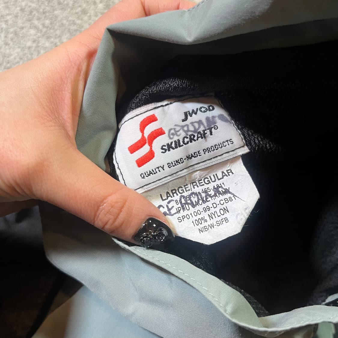 IPFU US 오리지널 미군 바람막이 자켓 상품이미지4