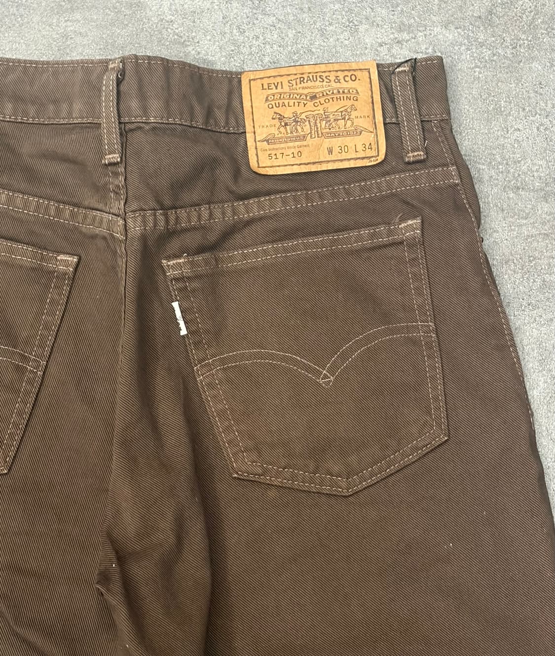 90s 리바이스 levis 517 일본판 데님팬츠 상품이미지5