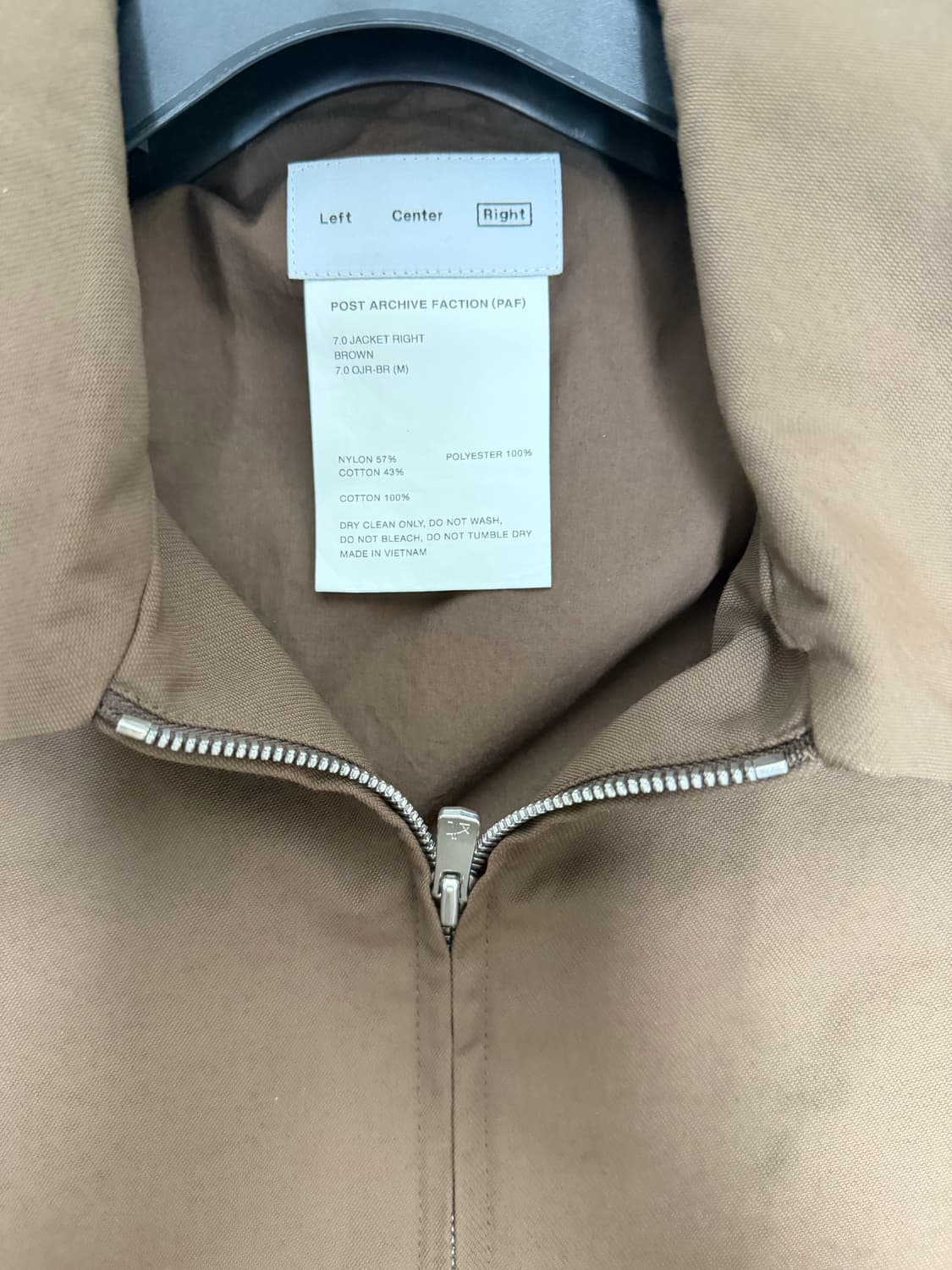 (M) paf 7.0 right 자켓 브라운 상품이미지4