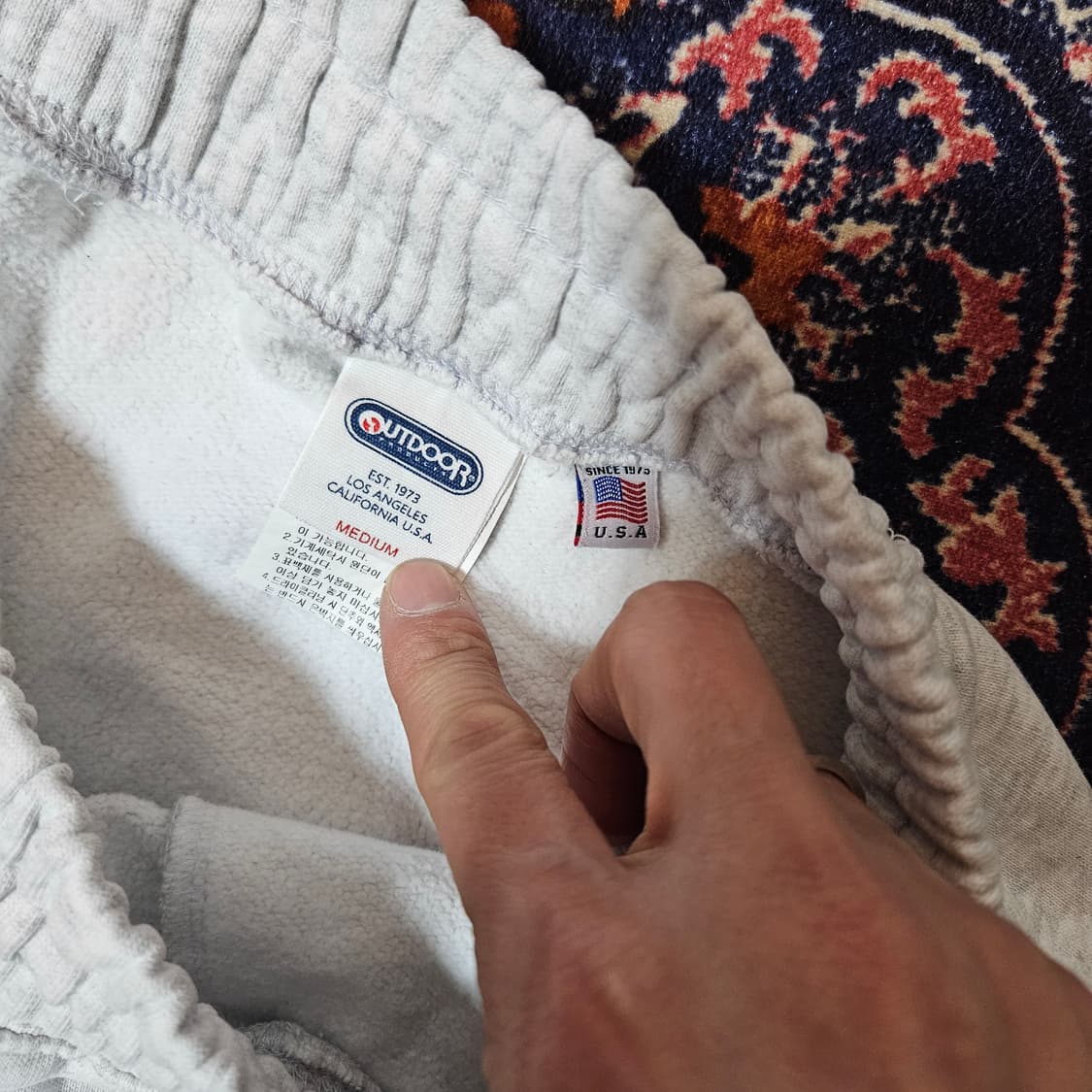 아웃도어프로덕츠 에센셜로고 트레이닝 셋업 M L 상품이미지6